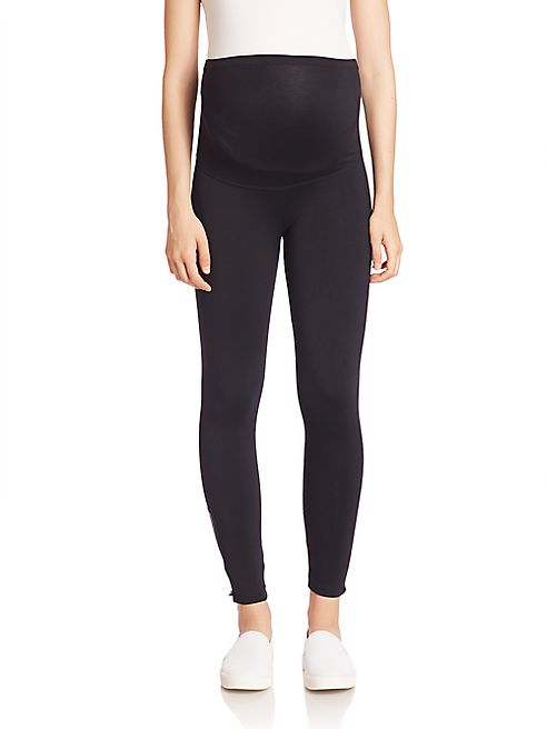 David Lerner - Zip Detail Maternity Leggings