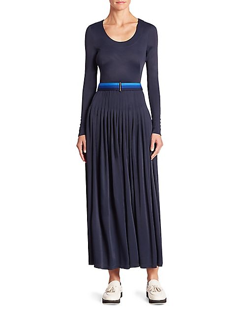 Akris punto - Pleated Maxi Dress