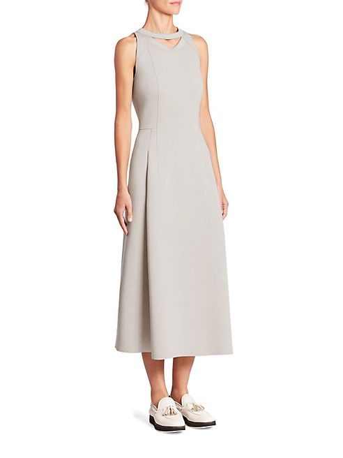 Akris punto - Jersey Cutout Midi Dress