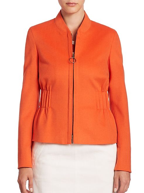 Akris punto - Wool Front-Zip Jacket