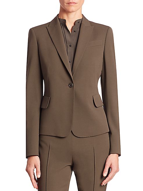 Akris punto - Wool Single Button Blazer