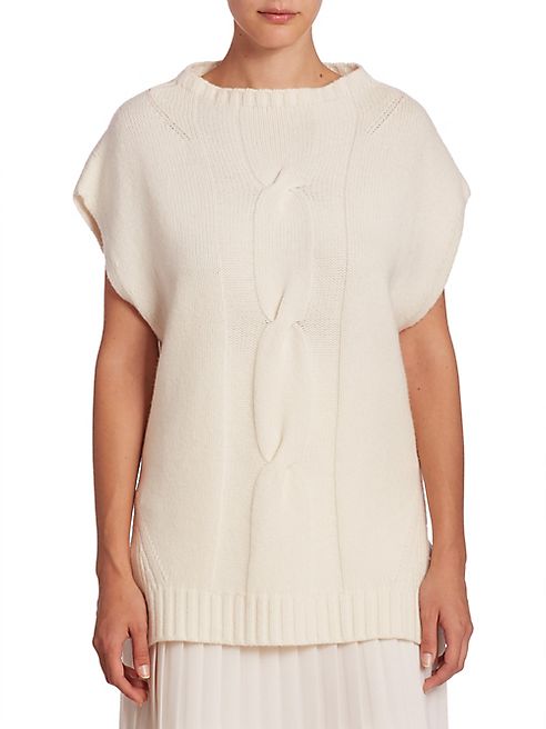 Akris punto - Braided Wool Blend Sweater