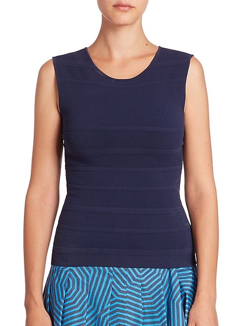 Akris punto - Textured Knit Shell Top