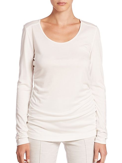 Akris punto - Ruched Side Top