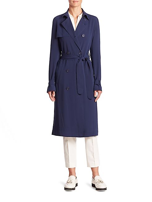 Akris punto - Laser-Cut Trench Coat