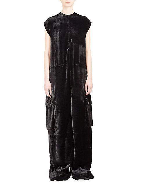 Rick Owens - Solid Oversized Jumpsuit