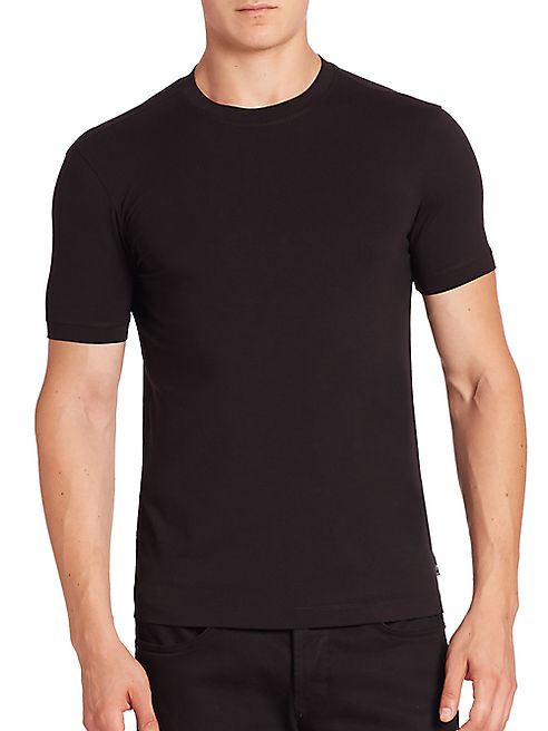 Armani Collezioni - Solid Crewneck Tee