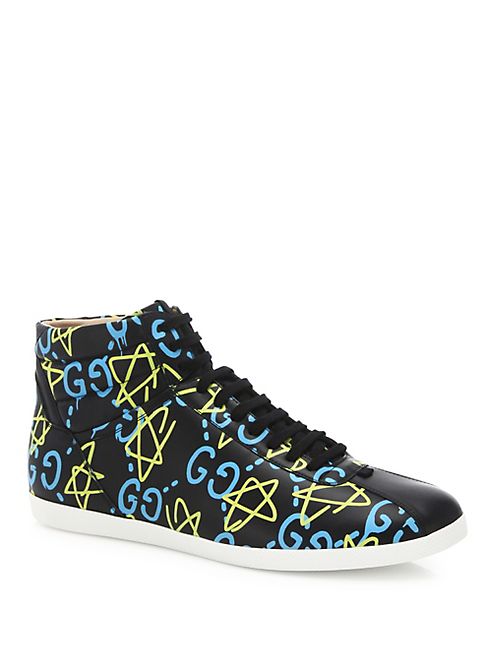 Gucci - GucciGhost High-Top Sneakers