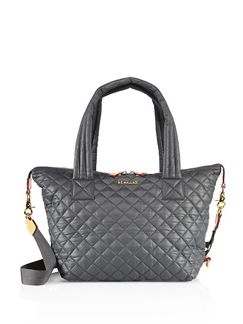 MZ Wallace - Sutton Oxford Medium Quilted Nylon Tote