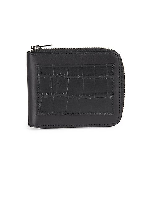 Alexander Wang - Zipper Leather Bifold Wallet