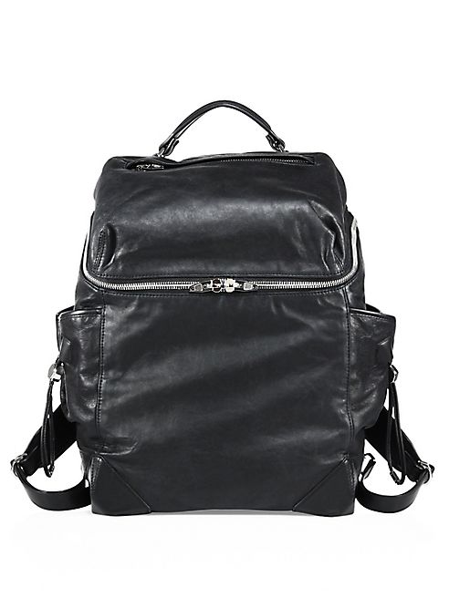 Alexander Wang - Wallie Lambskin Leather Backpack