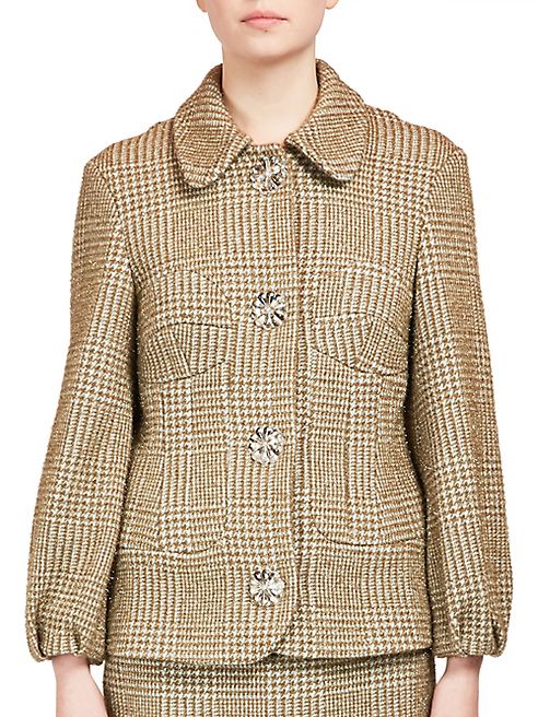 Simone Rocha - Textured Jacket with Large Buttons