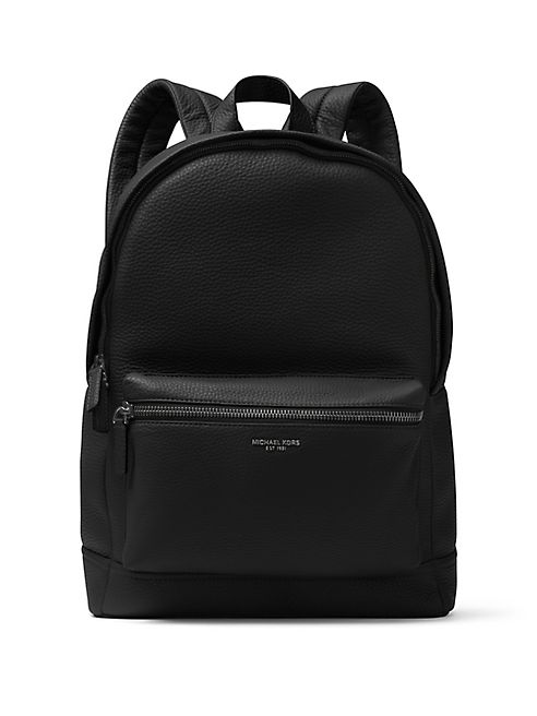 Michael Kors - Bryant Pebble-Textured Leather Backpack