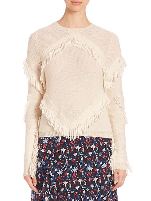 Tanya Taylor - Cha Cha Fringe Sweater