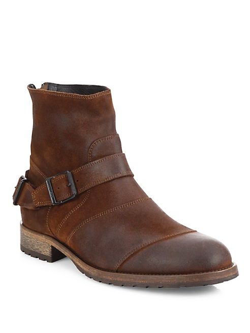 Belstaff - Trialmaster Leather Ankle Boots