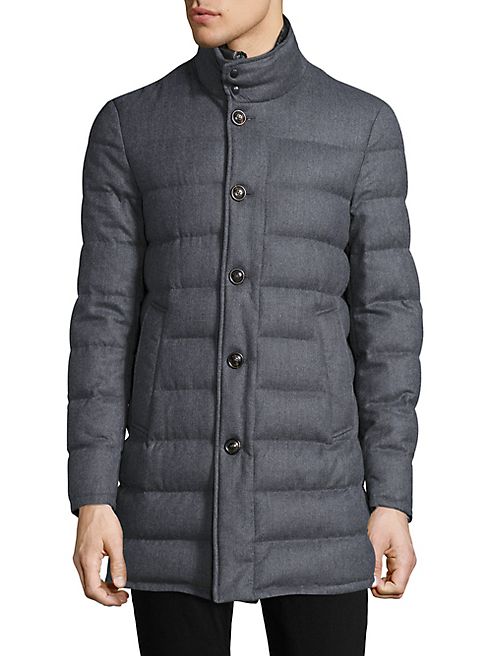 Moncler - Quilted Wool Jacket