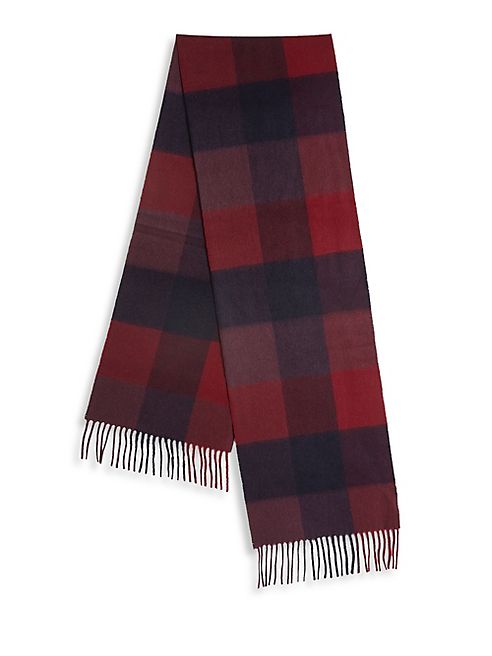 Paul Smith - Fringed Cashmere Scarf