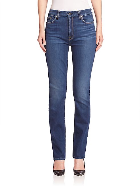 Jen7 - Straight-Leg Jeans