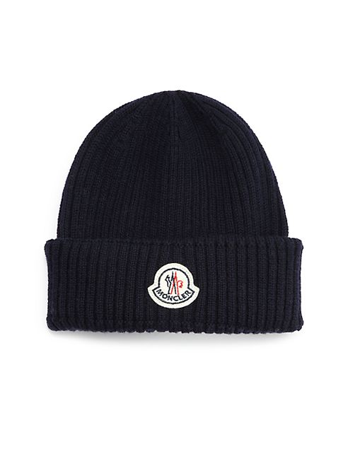 Moncler - Ribbed Virgin Wool Beanie