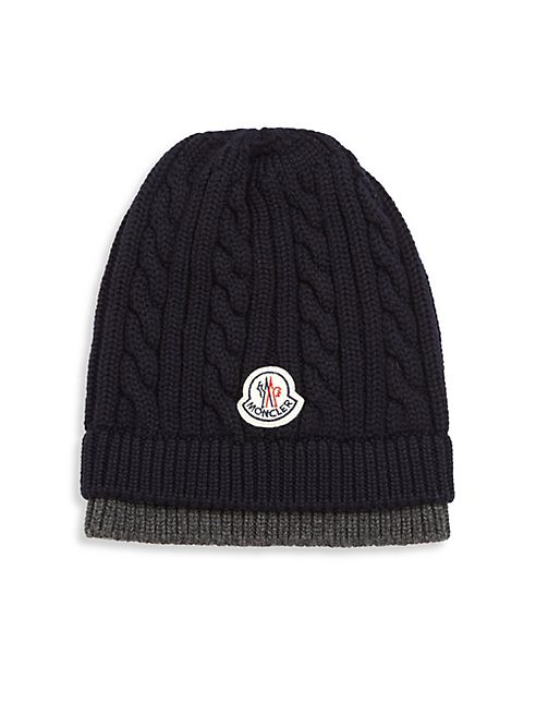 Moncler - Woven Virgin Wool Beanie