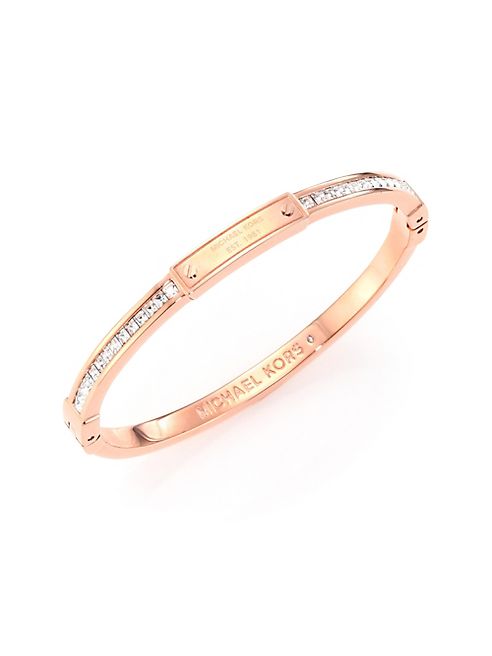 Michael Kors - Brilliance Astor Pavé Bangle Bracelet/Rose Goldtone