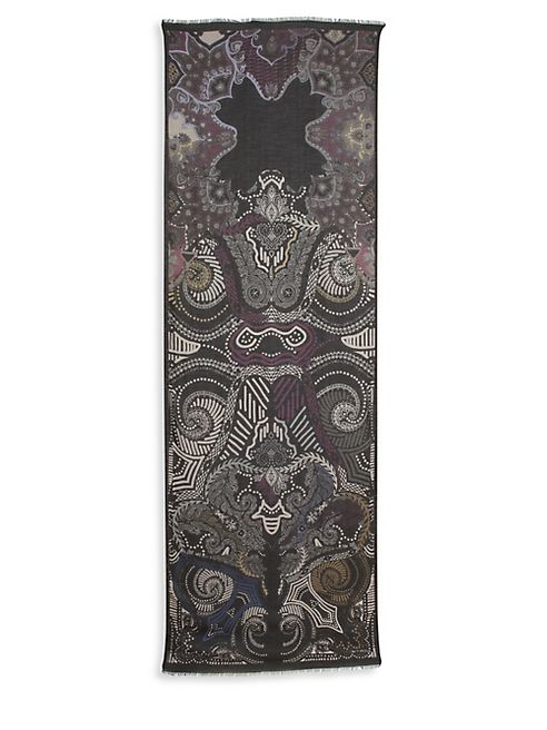 Etro - Printed Cashmere Blend Stole