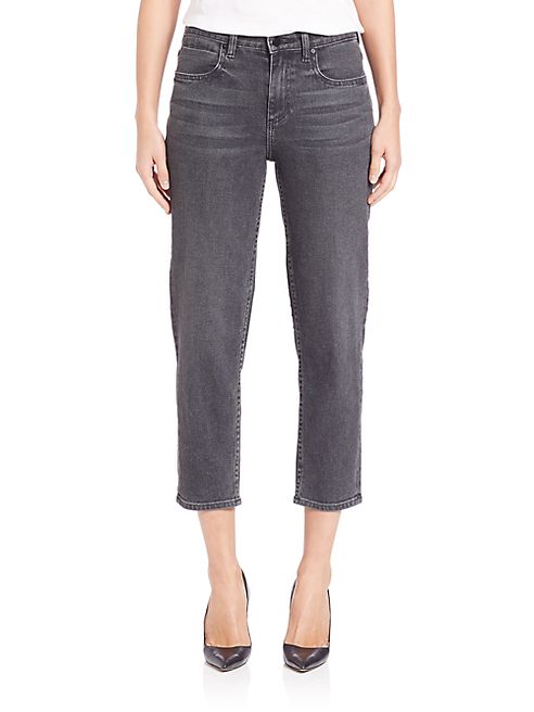 Alexander Wang - Denim X Alexander Wang Ride Cropped Jeans