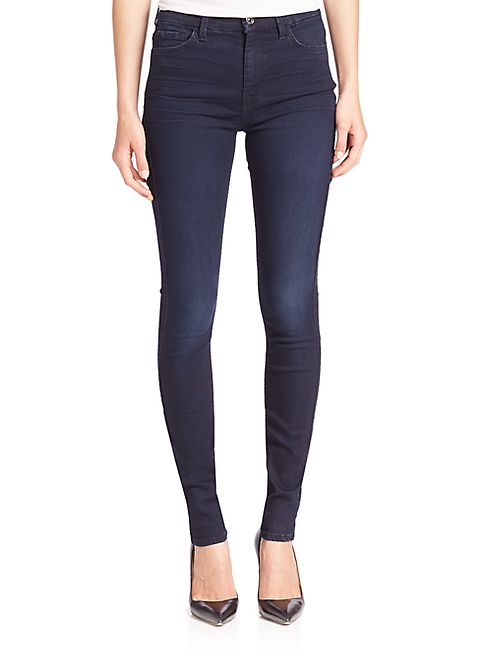 7 For All Mankind - b(air) High-Waist Skinny Jeans