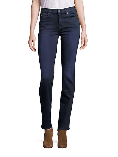 7 For All Mankind - b(air) Kimmie Straight-Leg Jeans