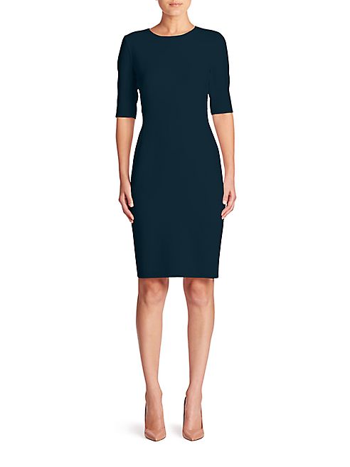 Akris - Double-Face Wool Sheath Dress