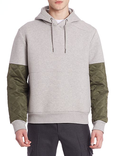 Moncler - Cotton Blend Hooded Sweatshirt