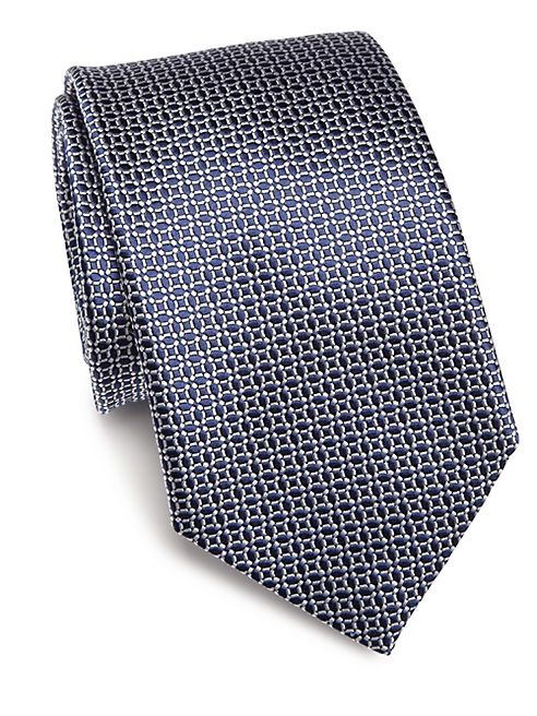 Saks Fifth Avenue Collection - Textured Silk Tie