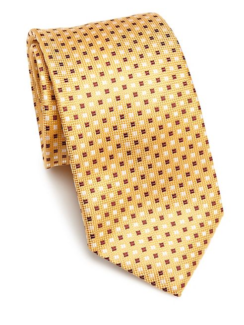 Saks Fifth Avenue Collection - Textured Silk Tie