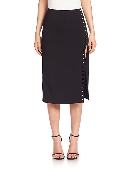 Cinq à Sept - Oak Embellished Pencil Skirt