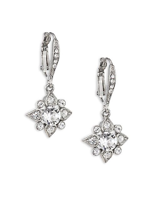 Oscar de la Renta - Delicate Star Crystal Drop Earrings