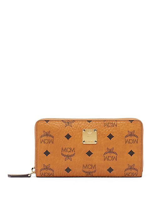 MCM - Heritage Coated Canvas Zip Wallet