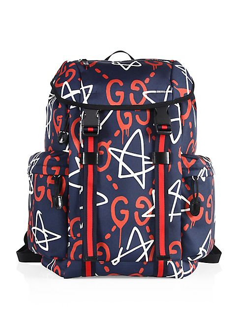 Gucci - GucciGhost Stars Canvas Backpack