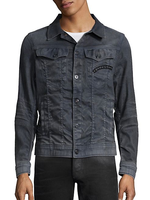 G-Star RAW - Slim-Fit 3D Aged Denim Jacket