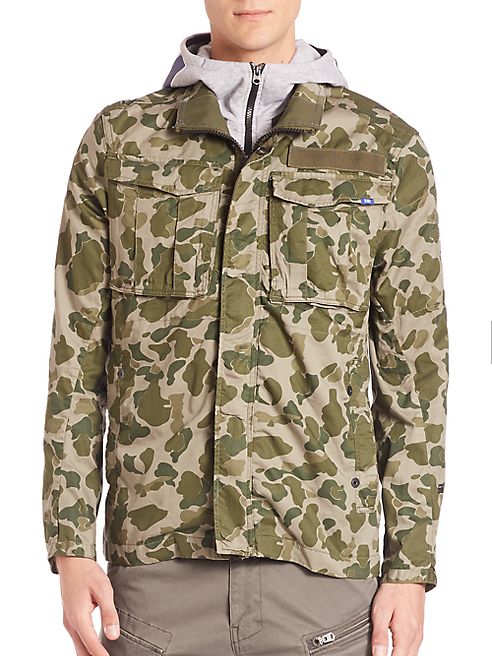 G-Star RAW - Rovic Liner Camo-Print Jacket