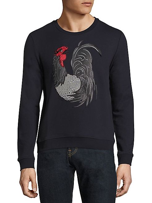 Salvatore Ferragamo - Rooster Printed Sweater