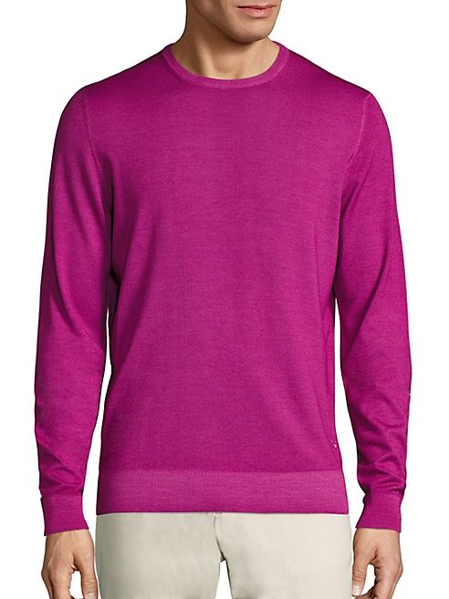 Salvatore Ferragamo - Ciclamino Knit Cashmere Blend Sweater