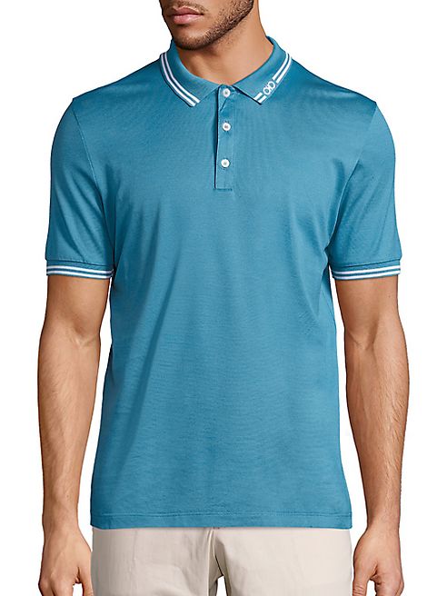 Salvatore Ferragamo - Contrast Trimmed Polo