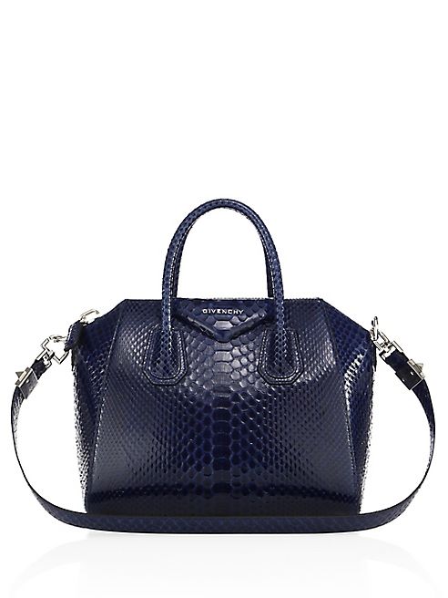 Givenchy - Antigona Small Python Satchel