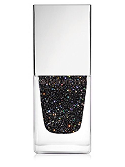 Givenchy - Le Vernis Glittery Black Top Coat/0.3 oz.