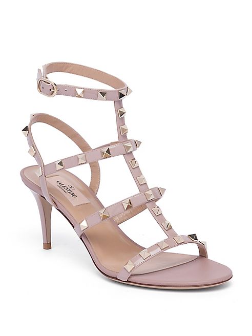 Valentino - Rockstud Leather Sandals