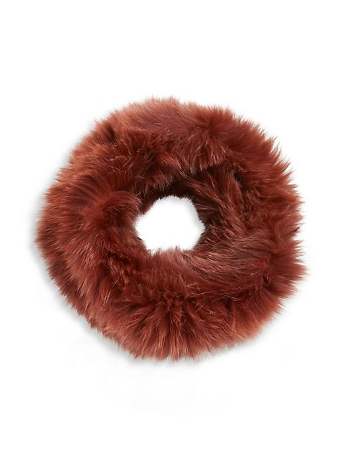 Loeffler Randall - Fox Fur Cowl Scarf