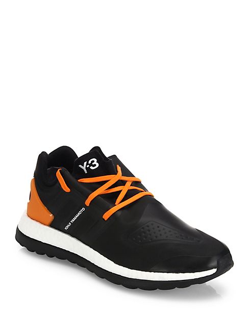 Y-3 - Colorblocked Running Sneakers