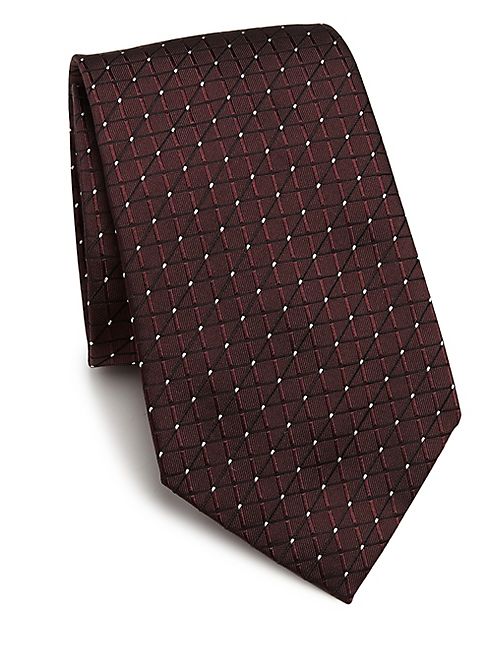 Armani Collezioni - Diagonal Silk Tie