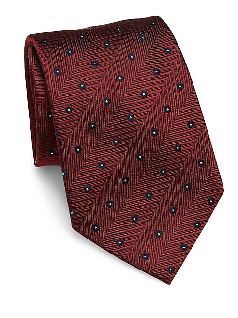 Armani Collezioni - Chevron Silk Tie