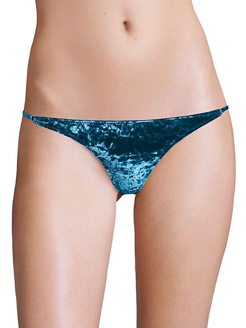 Fleur du Mal - Velvet Thong